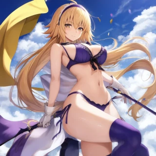 Destin Jeanne d'Arc, Style anime, Soutien-gorge